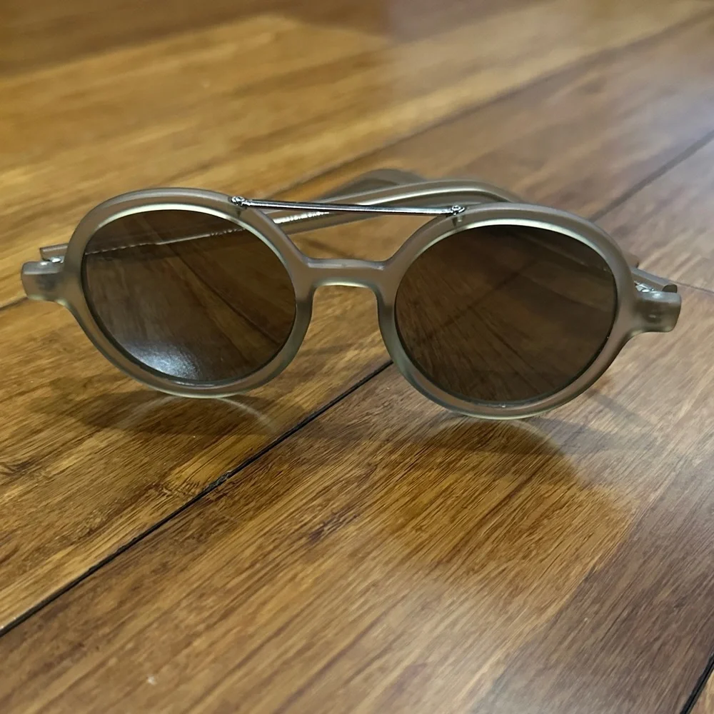 Komono Translucent Sunglasses with Dark Lenses